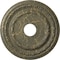Ekena Millwork Dublin Medallion (Canopies up to 5 1/8"), 17 7/8"OD x 3 5/8"ID x 1 1/4"P, Witch Hazel Crackle CM17DUWHC - alternate 1